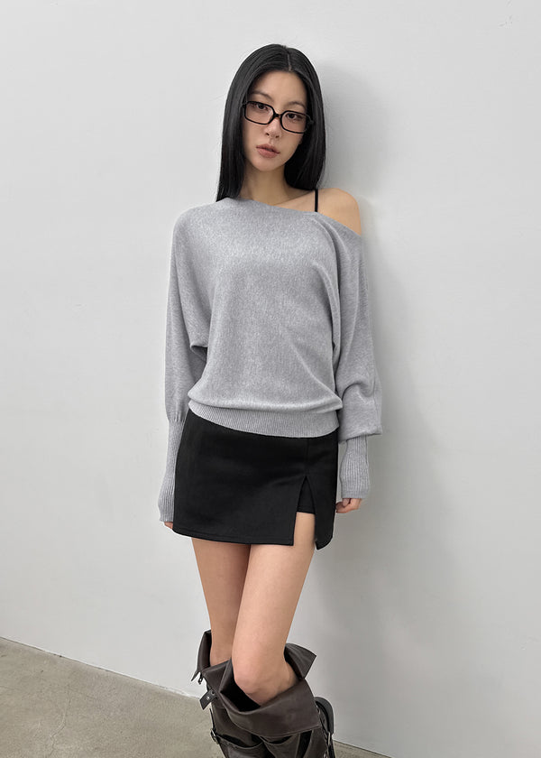 Fiorong One-shoulder Knit