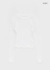 Walong Peach Skin Fit Tencel Long Sleeve T-shirt (40% Wool)