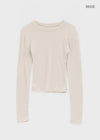 Walong Peach Skin Fit Tencel Long Sleeve T-shirt (40% Wool)