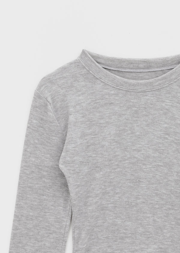 Walong Peach Skin Fit Tencel Long Sleeve T-shirt (40% Wool)