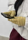 Calmit Stripe Wool Touch Gloves
