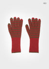 Calmit Stripe Wool Touch Gloves