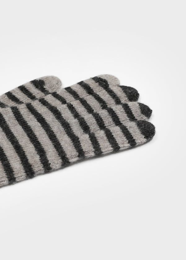 Calmit Stripe Wool Touch Gloves