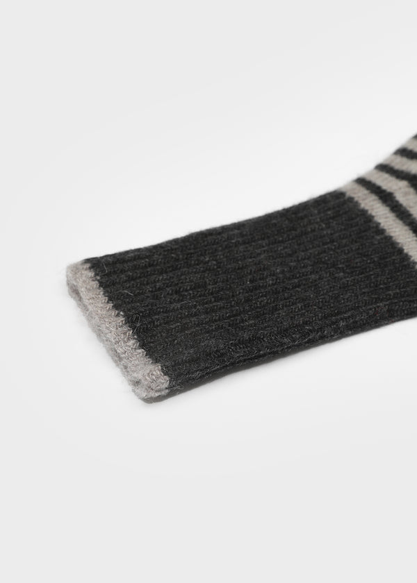 Calmit Stripe Wool Touch Gloves