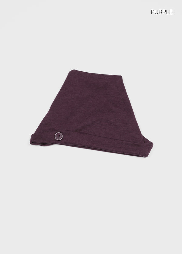Hamilk Button Open Beanie