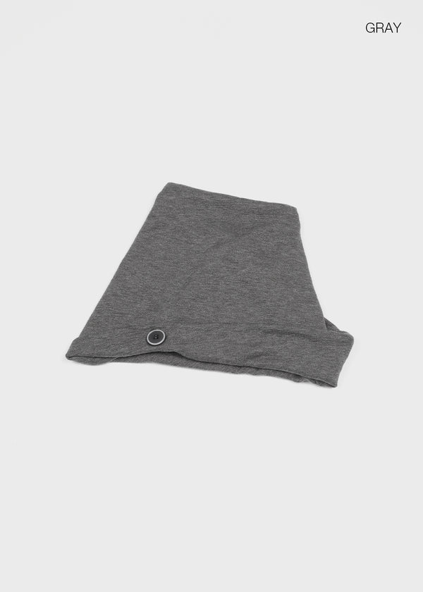 Hamilk Button Open Beanie