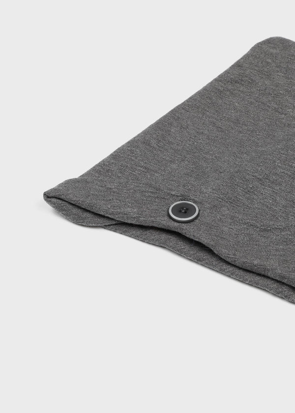 Hamilk Button Open Beanie