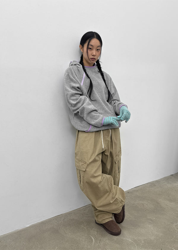 Calmit Stripe Wool Touch Gloves