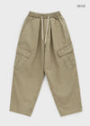 (UNISEX) Epsol Balloon Washing Cargo Banding Pants