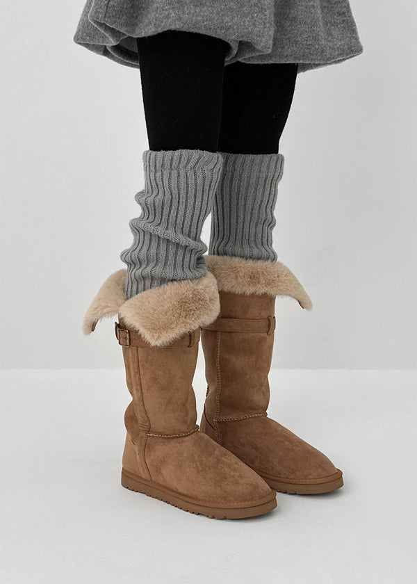 Formlet Two-way Buckle Long Ugg Boots