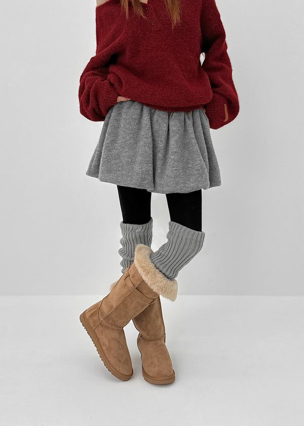 Formlet Two-way Buckle Long Ugg Boots