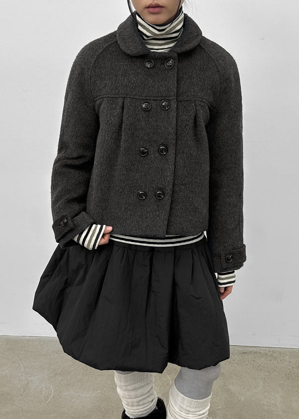 Kasha Double Button Short Coat (2 Oz)