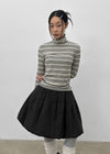 Loafa Padded Banding Midi Skirt