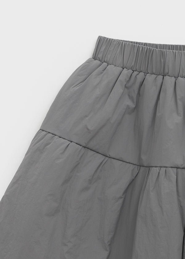 Loafa Padded Banding Midi Skirt