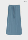 Atro banding maxi long skirt