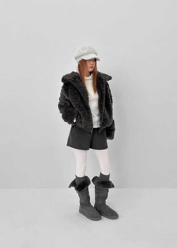 Formlet Two-way Buckle Long Ugg Boots