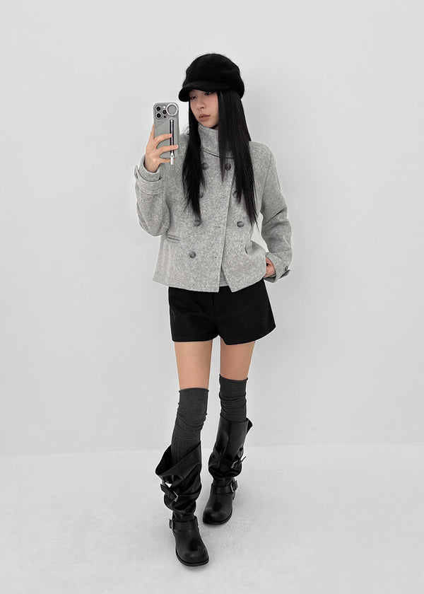Kyoring Layered Over Knee Socks