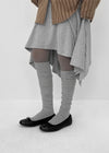 Kyoring Layered Over Knee Socks