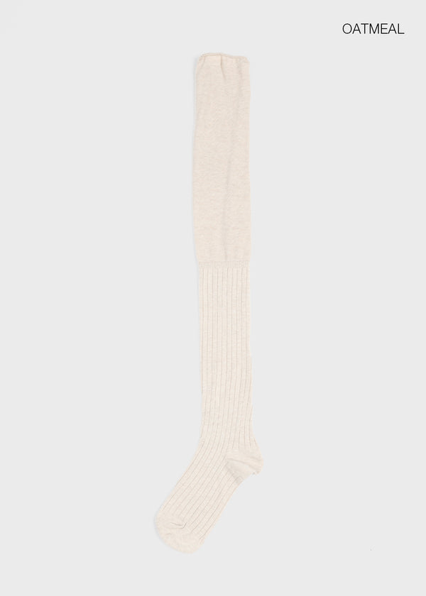 Kyoring Layered Over Knee Socks