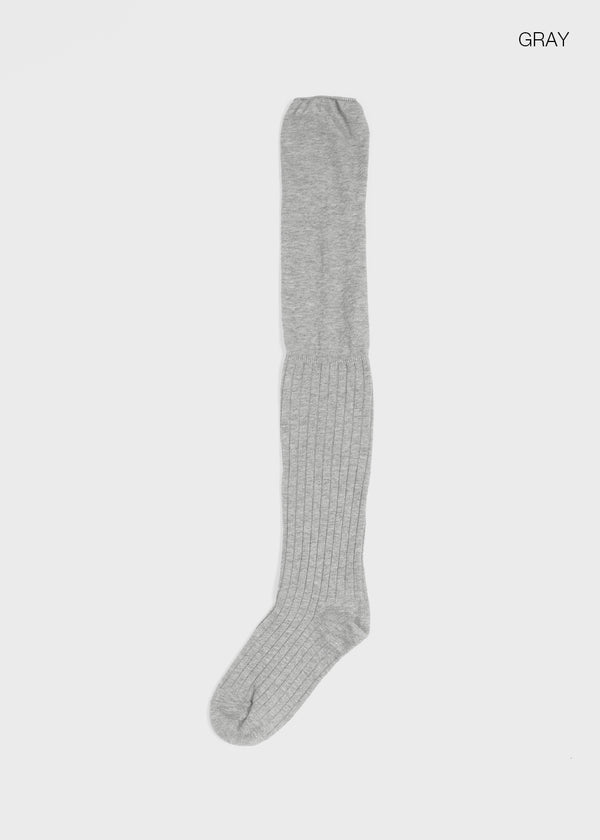 Kyoring Layered Over Knee Socks