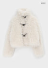 Yoshi High-neck Duffle Fur Jacket