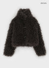 Yoshi High-neck Duffle Fur Jacket