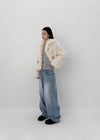 Yoshi High-neck Duffle Fur Jacket