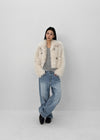 Yoshi High-neck Duffle Fur Jacket