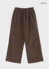 Melo Fleece Wide Two-way Pants (Set Available)