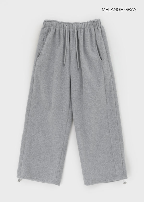 Melo Fleece Wide Two-way Pants (Set Available)