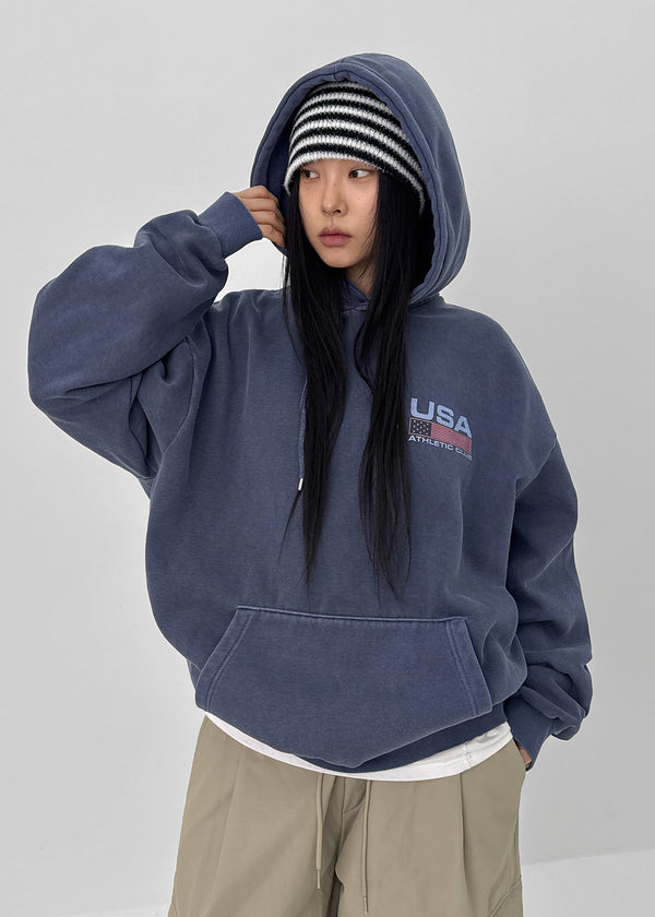 (UNISEX) Sob Napping Pigment Hoodie