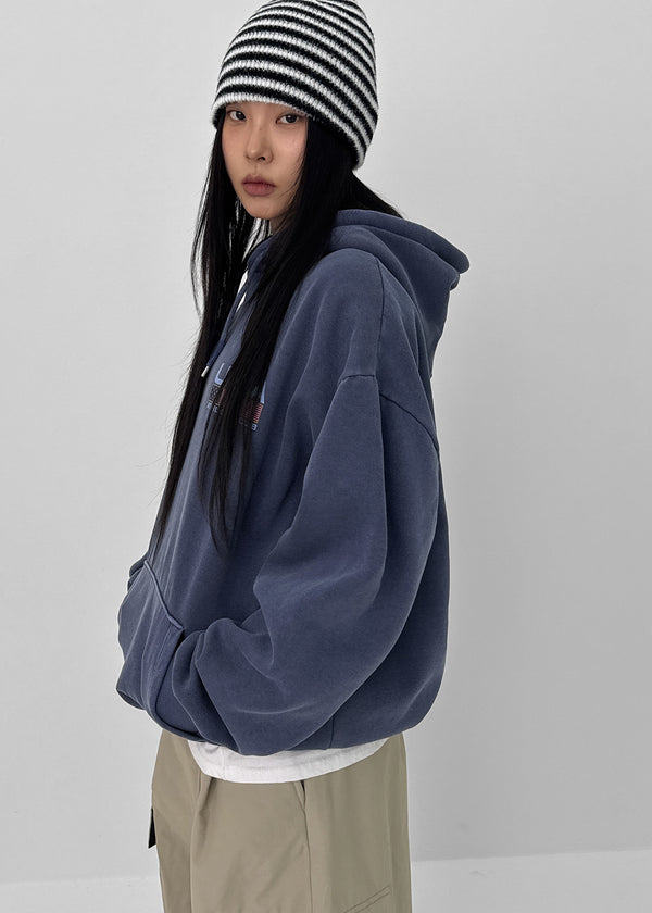 (UNISEX) Sob Napping Pigment Hoodie