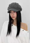 Angel Knit Newsboy Cap Angora 60%