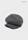 Angel Knit Newsboy Cap Angora 60%