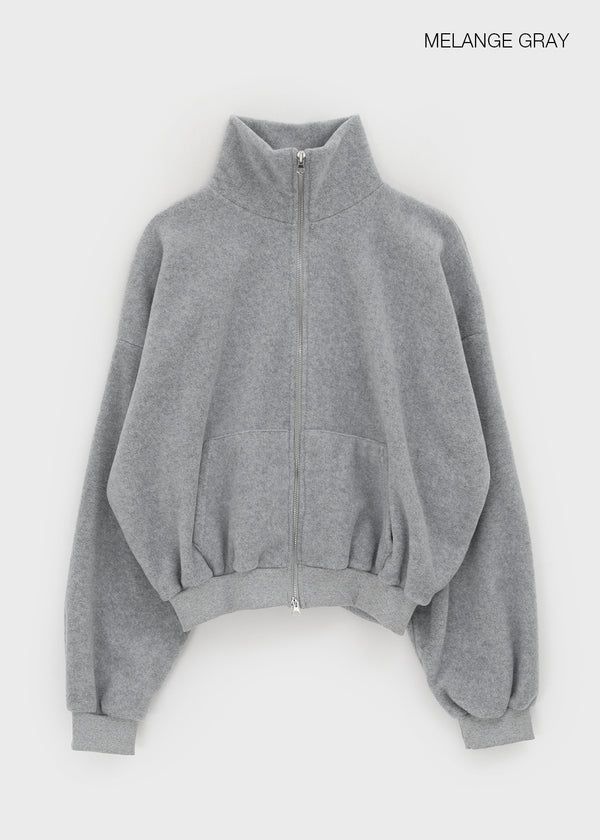 Melo Fleece High Neck Zip-up (Set Available)