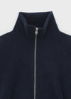 Melo Fleece High Neck Zip-up (Set Available)