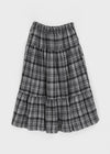 Aor Check Cancan Long Skirt