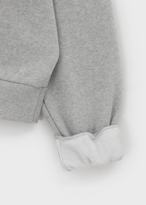 Leb Double-sided Fleece Boatneck Man-to-man