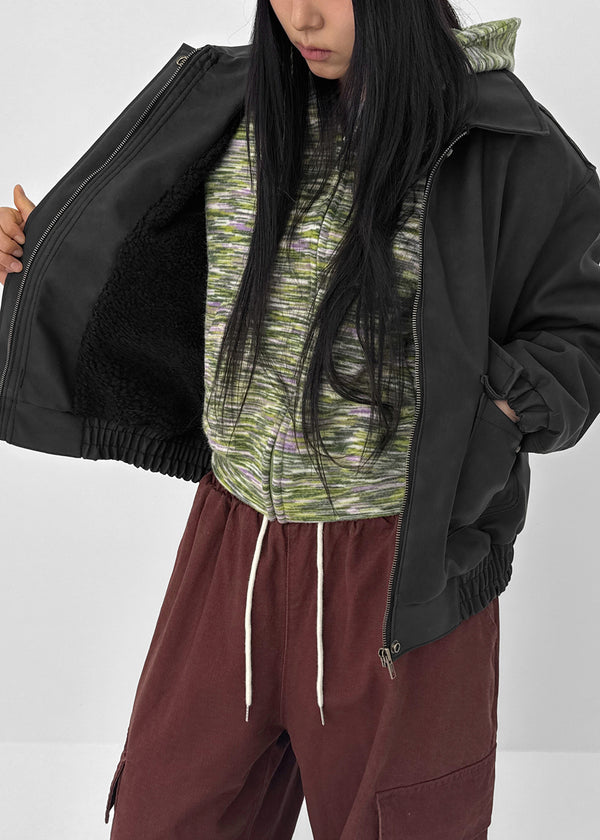 Reark Dumble Leather Jumper