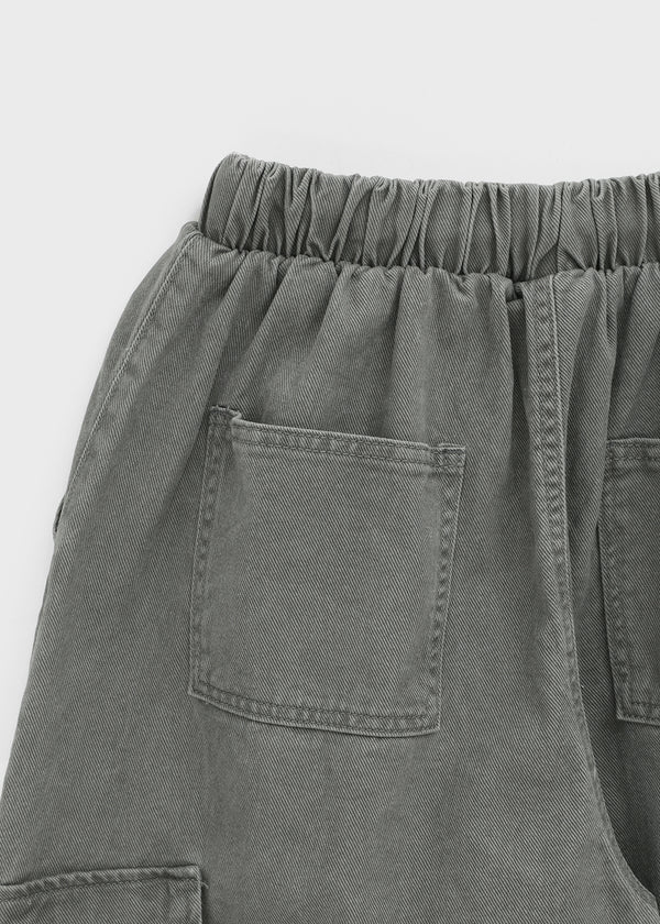 (UNISEX) Ar Cargo Wide String Pants