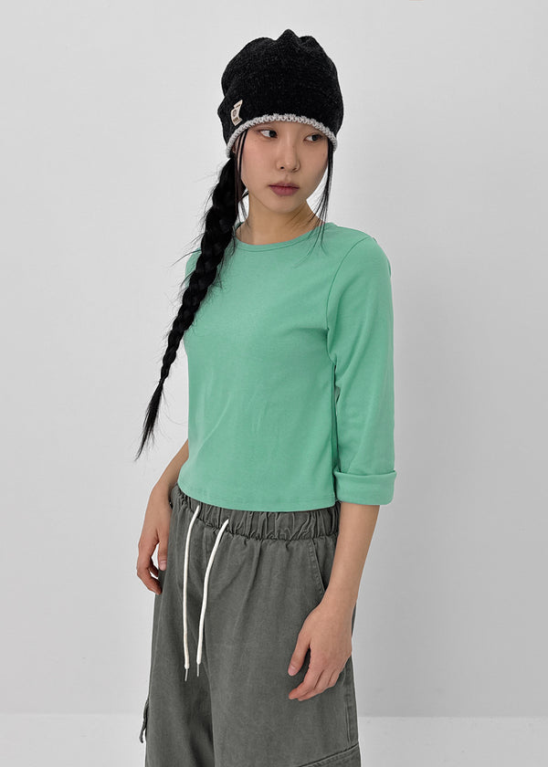 Vinoa Round 9-quarter T-shirt