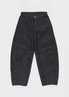 Yellr Non-fade Balloon Wide Denim Pants