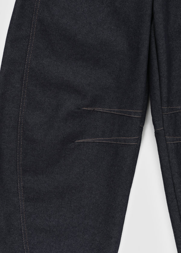 Yellr Non-fade Balloon Wide Denim Pants