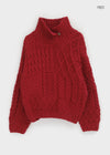 Febular Button Cable Knit