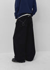 Hansding Bijo Folding Wide Cotton Pants (Fleece Ver.)