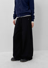 Hansding Bijo Folding Wide Cotton Pants (Fleece Ver.)