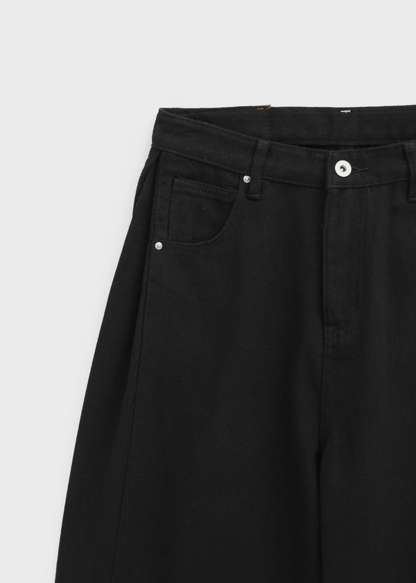 Hansding Bijo Folding Wide Cotton Pants (Fleece Ver.)