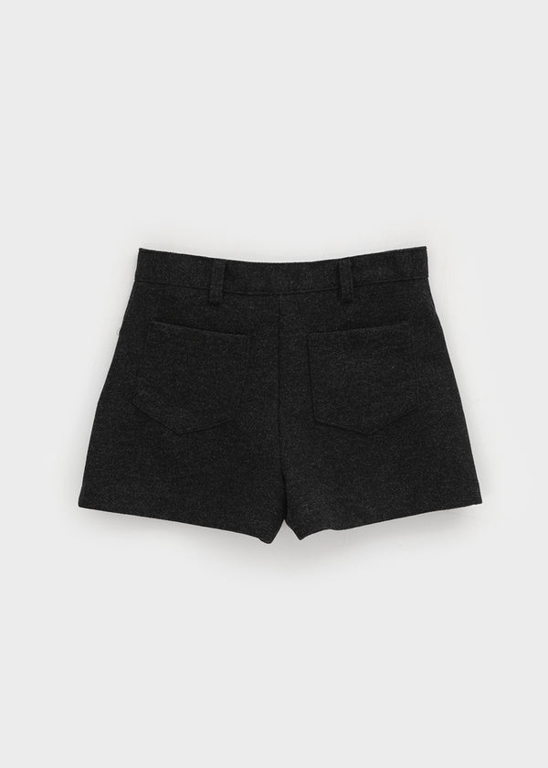 Ladino Rivet Wool Shorts