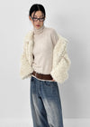 Royche Collar Fur Jacket