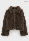 Royche Collar Fur Jacket